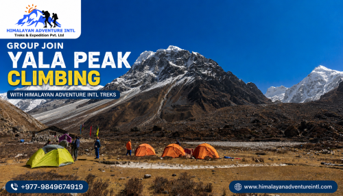 Group Joining Yala Peak Climb